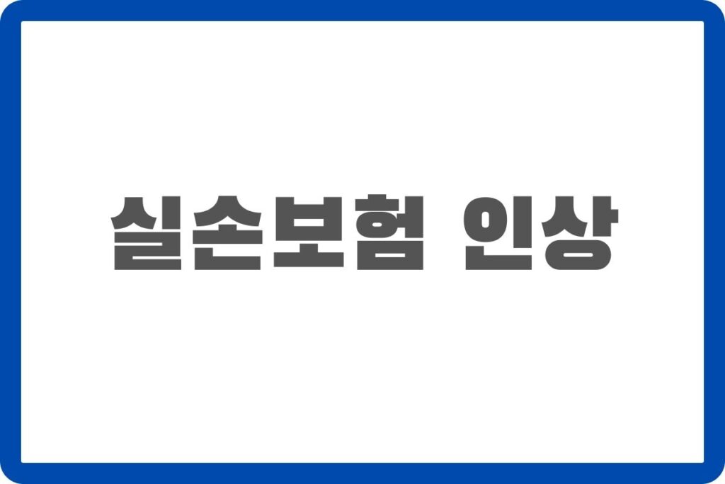 실손보험 인상